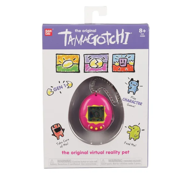 Original Tamagotchi - Pink with Yellow | Products | Official